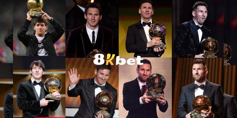 Messi giữ kỷ lục 8 Quả Bóng Vàng