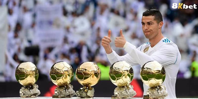 Ronaldo đã 5 lần giành Quả Bóng Vàng