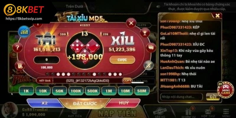 Tổng quát về tài xỉu MD5